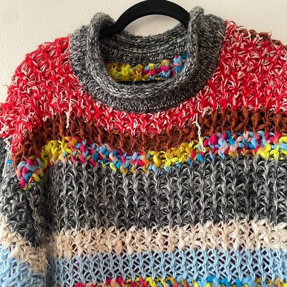 Zara PomPom Knit Sweater - Picture 2 of 4